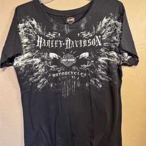 Women’s Harley-Davidson Black Graphic T-Shirt